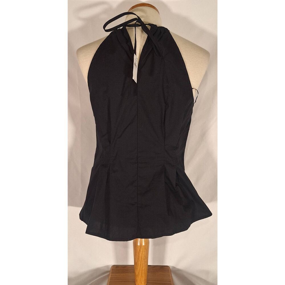 Banana Republic Womens Black Fitted Blouse Size 2 NEW